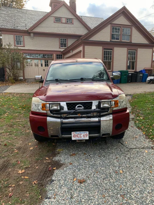 This winter rig is ready for work or play. nissan titan 2004