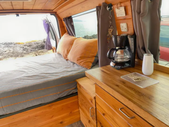 Enjoy your morning beverage  beachside.. Ford Econoline 150 2013