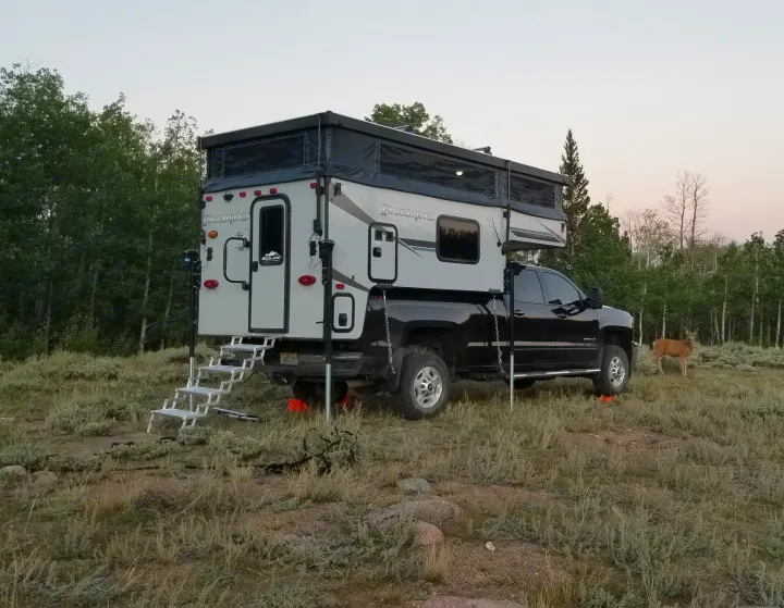 Chevy Silverado 2500 HD Crew Cab 4x4 2021 Palomino Backpack Badlands Solar 2019