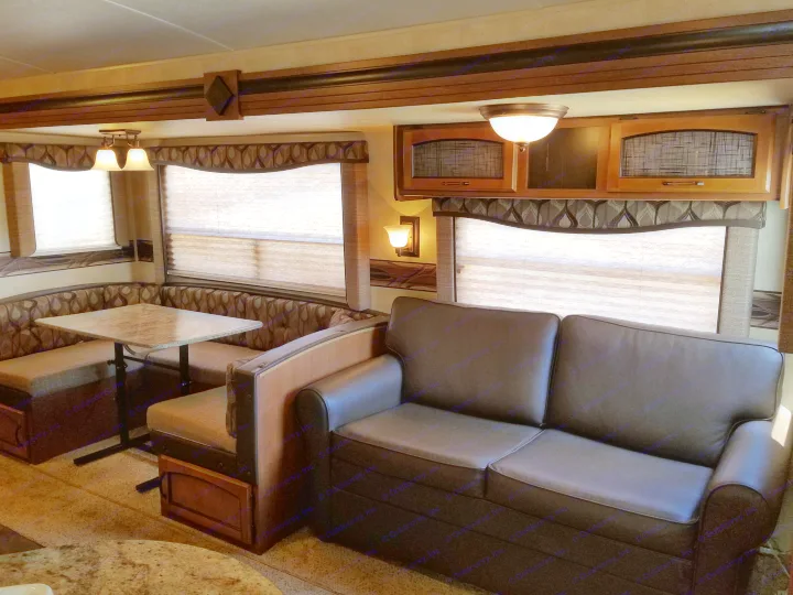 Living/ Dining Room. Keystone RV Springdale 2013