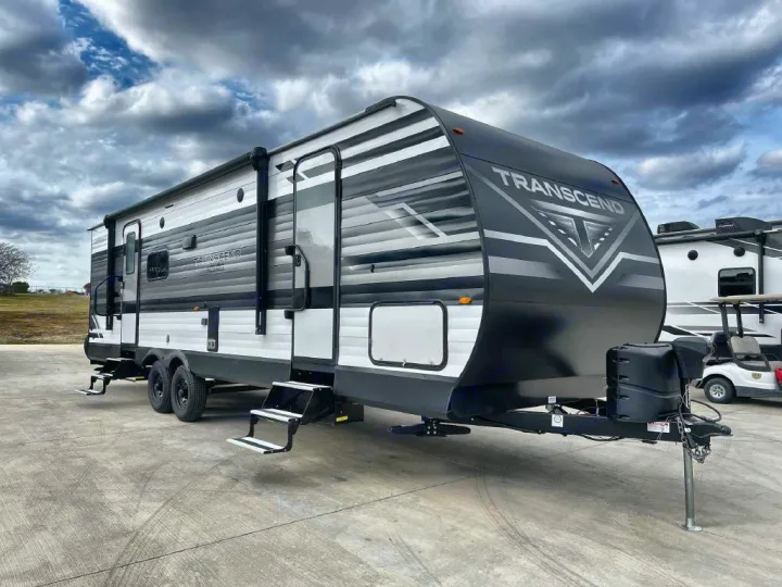 Exterior w/dual w/exterior doors. Grand Design Transcend 2022