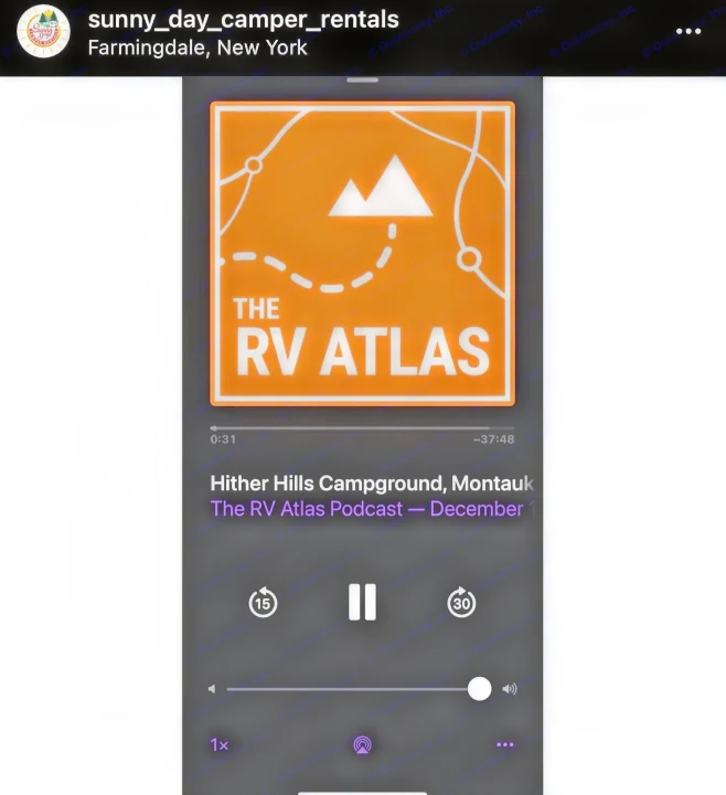 RV rental company shares The RV Atlas Podcast on Hither Hills Campground. Perfect for RV travel planning!. Fleetwood Other 2005