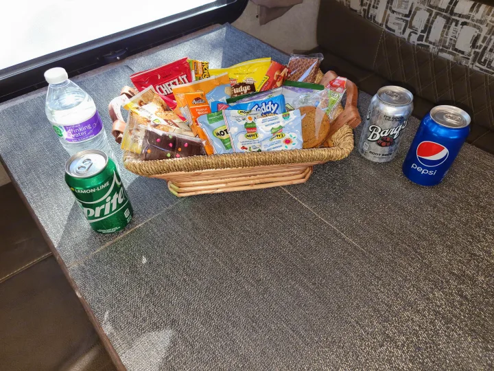 Included with every rental as a thank you for being our guests (assortments vary.). Forest River Rockwood Mini Lite 2017