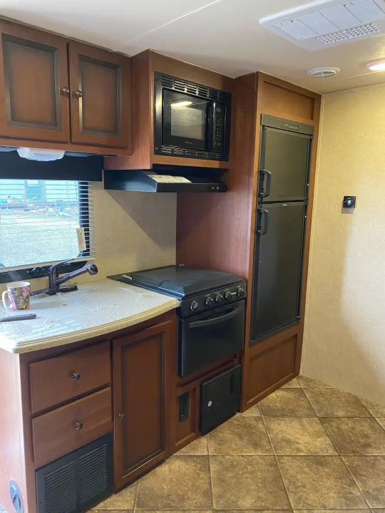 kitchen. Forest River Solaire 2014