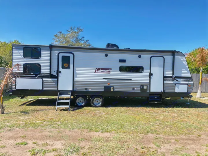 Spacious Coleman travel trailer, ideal for your next RV rental and camping adventure.. Dutchmen Coleman 2022