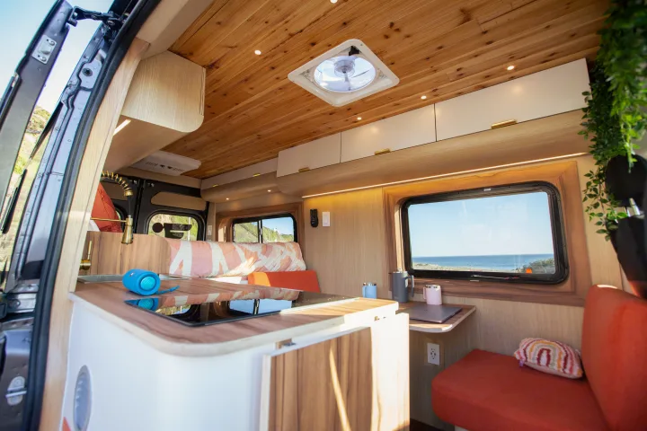 Every RHT adventure van comes equip with a BT speaker to keep the good vibes flowing no matter where the road takes you. . Dodge Ram 2021