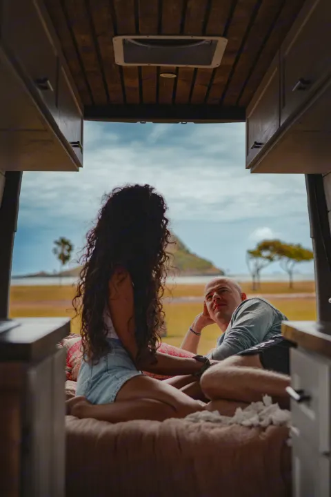not too bad a view huh?. Mercedes-Benz Sprinter 2019