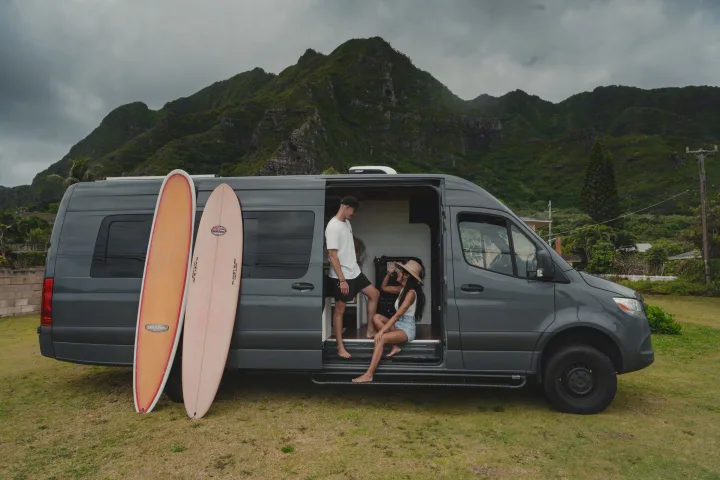 tons of space for everything you'd need for that island getaway. Mercedes-Benz Sprinter 2019