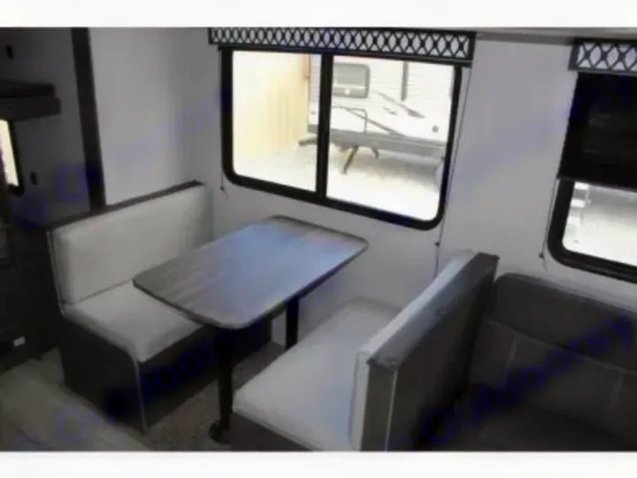 RV rental dinette: comfortable table and bench seating for dining and relaxing inside your camper.. Other Other 2021