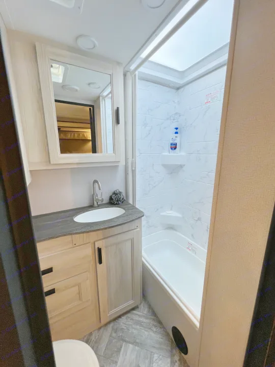 Bathroom. Forest River Sunseeker 2022