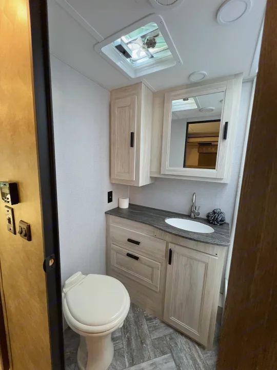 Bathroom. Forest River Sunseeker 2022