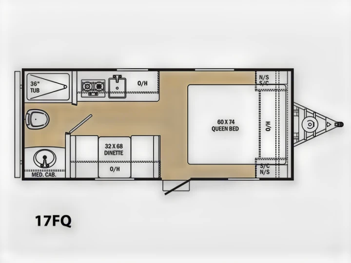 Coachmen Clipper 17fq 2015