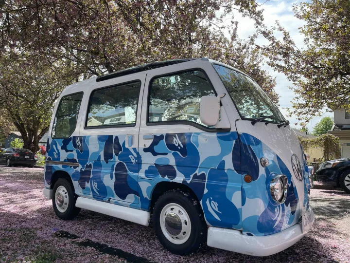 Subaru Sambar VW conversion. sambar. 1996