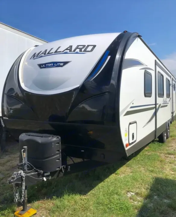 Front of trailer . Heartland RVs Mallard 2020