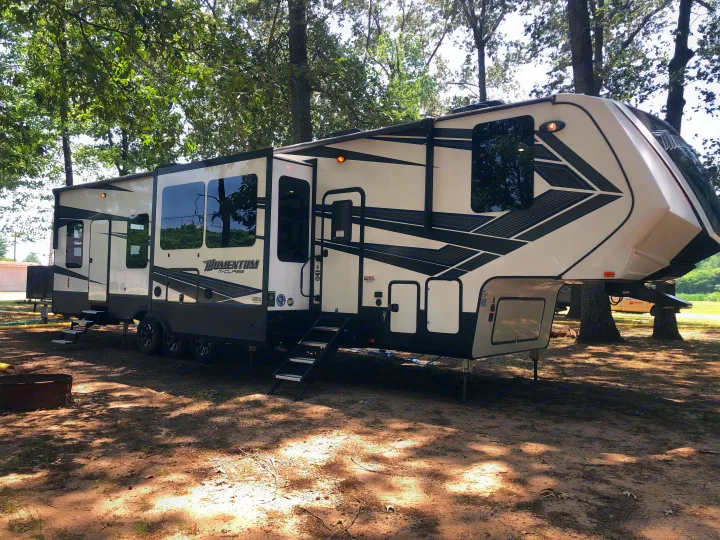 The full length of the Rig. Grand Design Momentum 2019