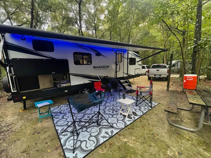 Set up and ready to go!. Cruiser RV Shadow Cruiser 2021