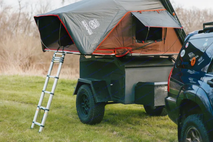 iKamper Roof Top Tent ladder entrance. Badac GH-6 2022