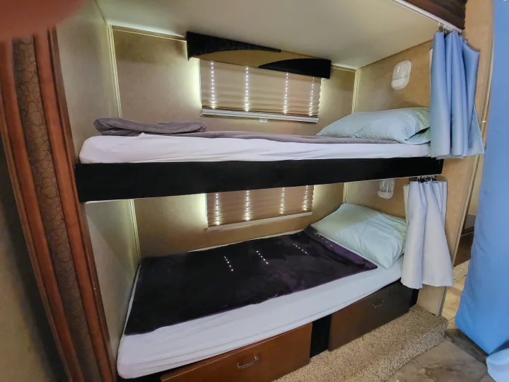 The bunkhouse. Jayco Redhawk 2013