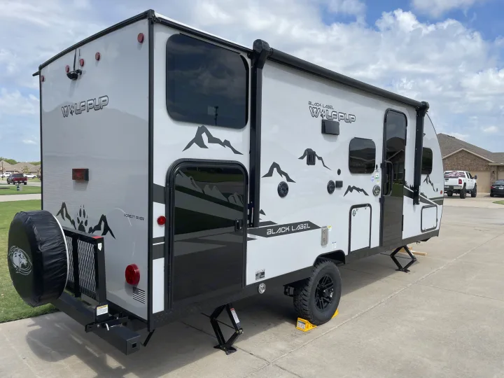 This stylish Forest River Wolf Pup Black Label RV is ready for your next RV rental adventure.. Forest River Cherokee Wolf Pup Black Label 2022
