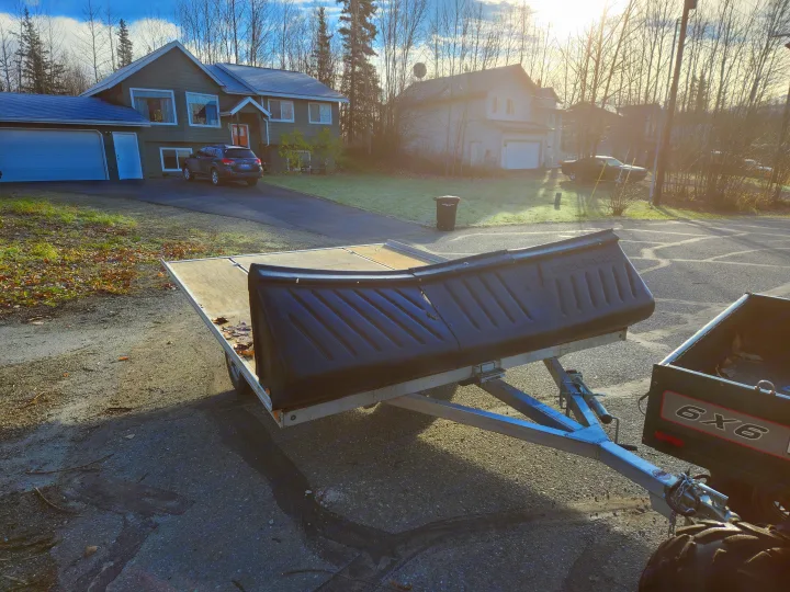 Sno-pro 8x11 tilt deck trailer 2022