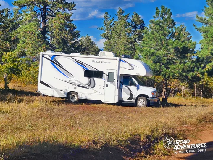 Scenic shot of your future vacation home!. Thor Motor Coach Four Winds 23U 2022