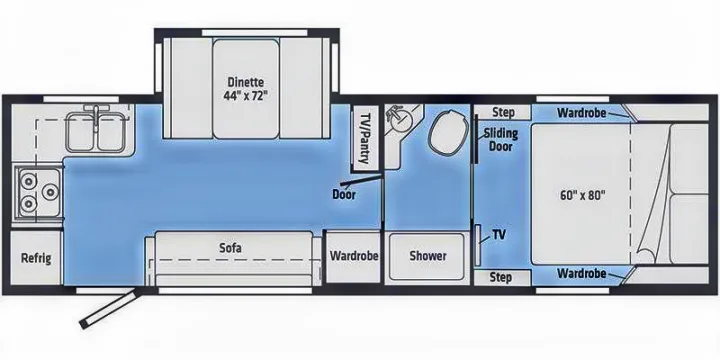 Sleeps 2-5. Winnebago Micro Minnie 2020