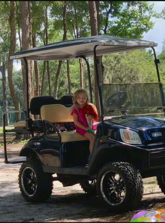 Golf cart for rent . Crossroads RV Sunset Trail Super Lite 2015