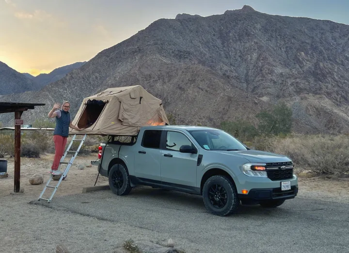 Camp anywhere in a matter of minutes!. Ford Maverick 2022