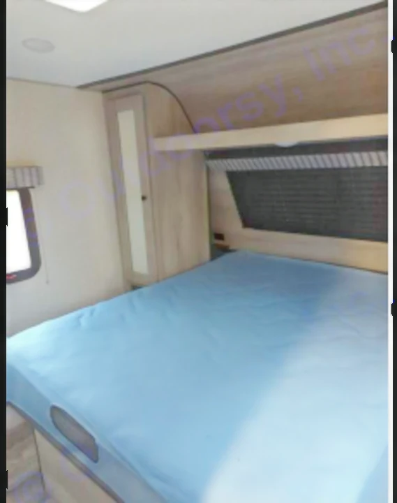 Master bedroom with custom built queen mattress. Master also has TV mounted on the opposite wall. . KZ CONNECT SE 2021
