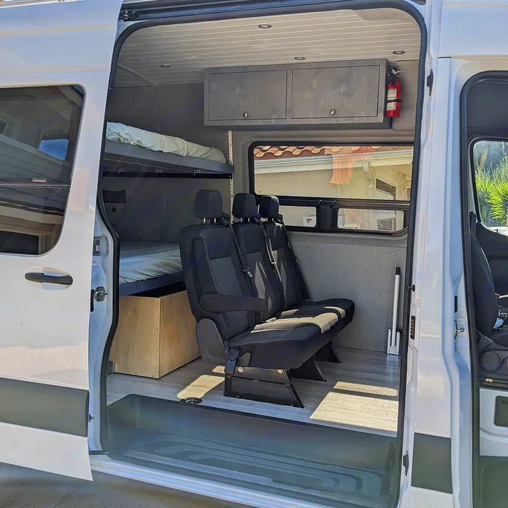 rear seats. Mercedes-Benz Sprinter 2021