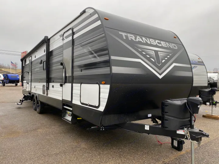 Discover this black & white Transcend travel trailer. Ideal for your next RV rental or adventure!. Grand Design Transcend Xplor 2022
