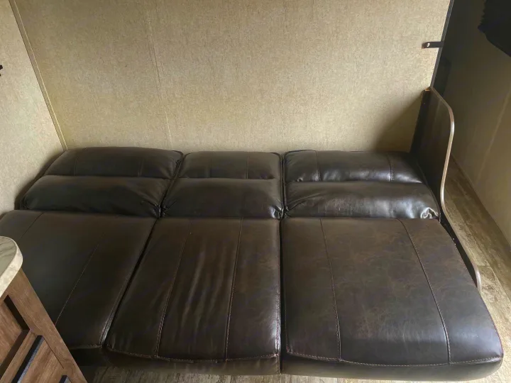 Futon down. Highland Ridge RV Open Range 2019