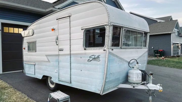Shasta Airflyte 1958
