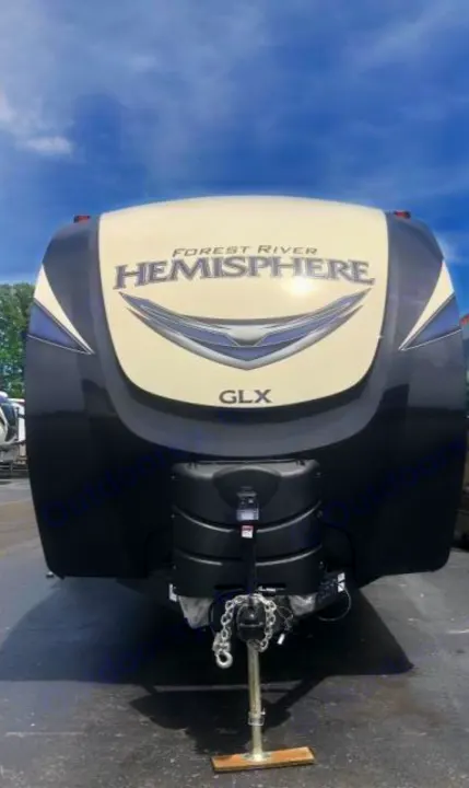 RV Front View. Forest River Salem Hemisphere 2020
