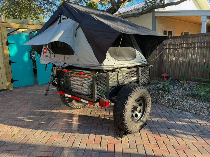 2023 Overland Trailer Body Armor 4x4 Folding trailer Rental in