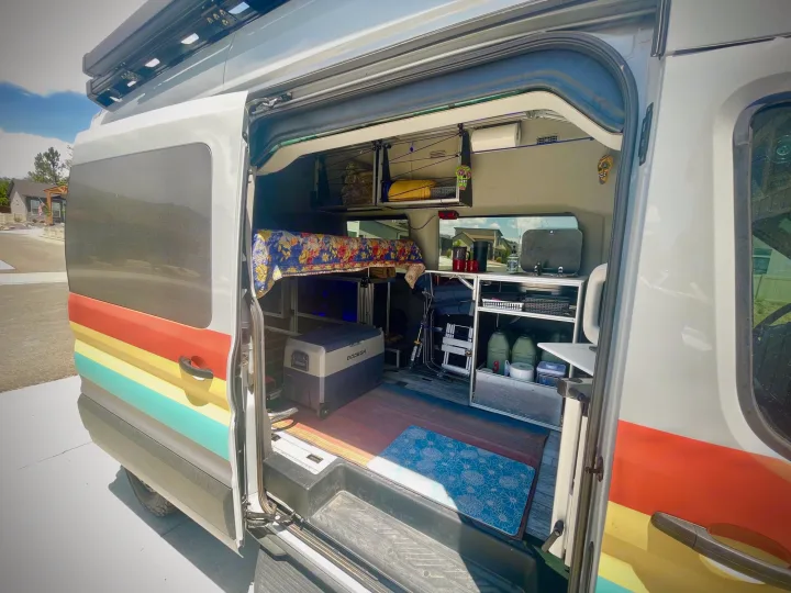 View of the bed and kitchen pod area. . Vandoit LIV / HR-AWD 2021