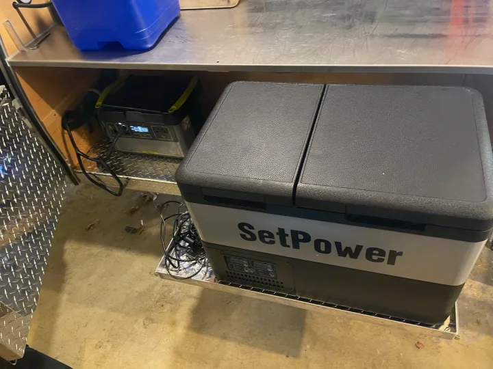 RV rental ready! Portable SetPower fridge & Goal Zero power station for off-grid refrigeration on a slide-out tray.. Other Other 2022