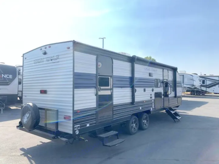 Spacious Grey Wolf travel trailer, ideal for your next RV rental adventure.. Forest River Cherokee Grey Wolf 2021