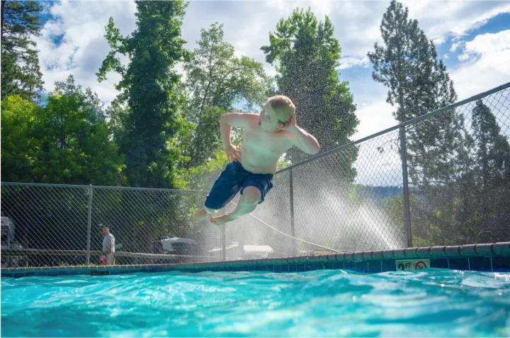 Jump in, chill out at the pool