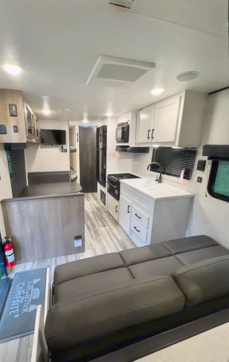 Ready for adventure? Check out this RV rental with a full kitchen, dinette, and living area in a cozy travel trailer.. Jayco Jayflight 2024