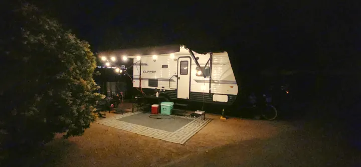 A well-lit. Coachmen Clipper 2018