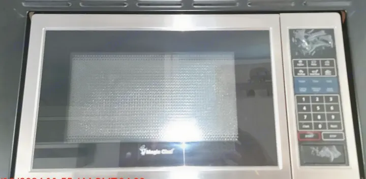 A Magic Chef microwave, a compact kitchen appliance often seen in an RV rental, ready for meals on the go.. Forest River Rockwood Geo Pro 2022