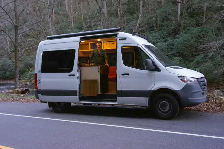 Raquel is a 2019 Mercedes-Benz Sprinter van with low mileage and an engine that runs great. She drives smooth and it’s easy to navigate with dashboard CarPlay. . Mercedes-Benz Sprinter 2019