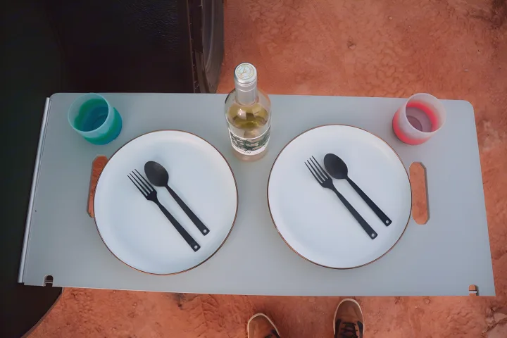 Ready for an outdoor dinner!. Escapod Escapod Trailer 2022
