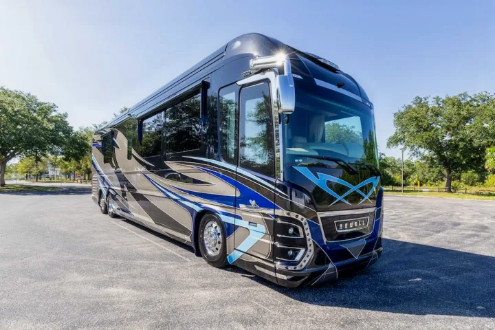 Experience luxury with this Newell motorhome rv rental.. Newell Coach P50 2024