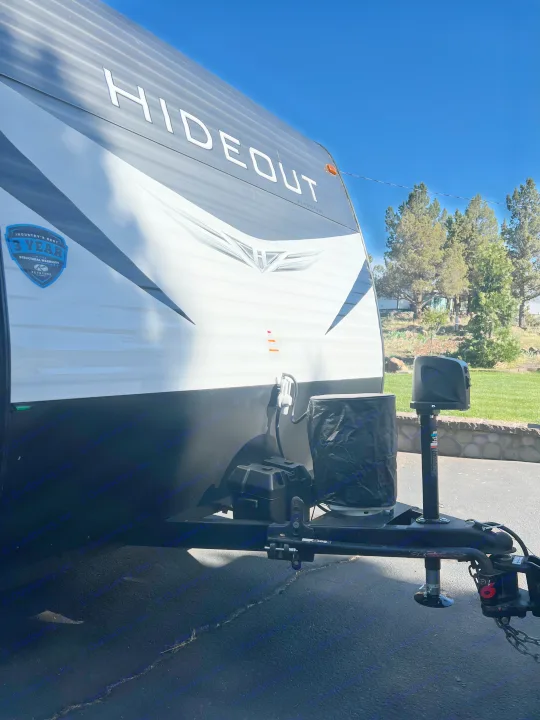 Experience an RV rental with this Hideout by Keystone travel trailer. See the front hitch, covered propane, and warranty.. Keystone RV Hideout 2021