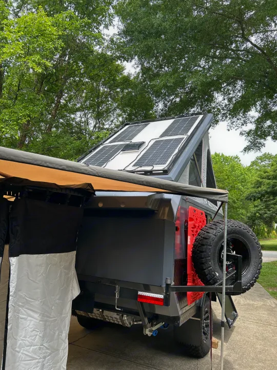 Adventure-ready off-road RV rental with solar panels, awning, and recovery gear. Perfect for off-grid camping.. Zoomies Campers Spirit 2025