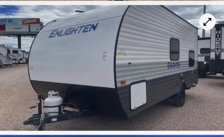 This "Enlighten" travel trailer is ready for your next RV rental adventure.. Gulf Stream Coach Enlighten 17bh 2025