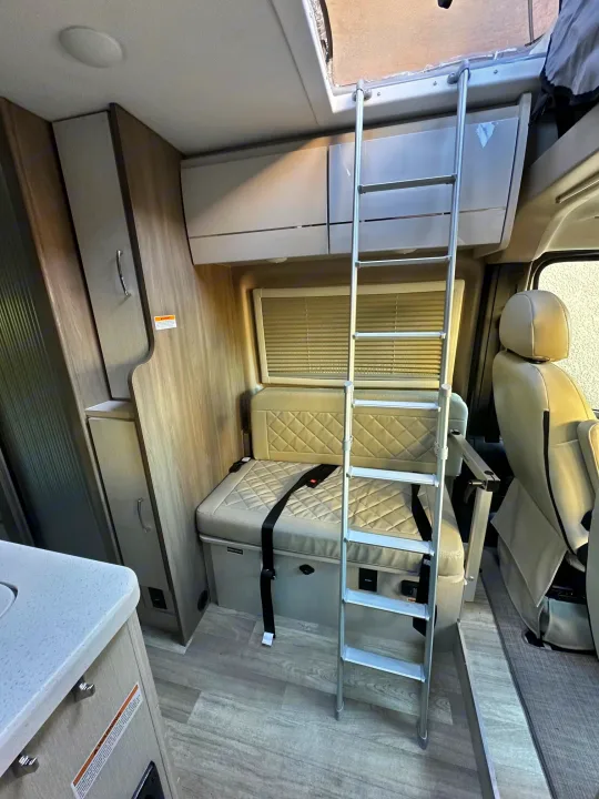 Thor Rw24 Ladder Photos | 2025 Thor Motor Coach Tellaro 20J Class B in Ceres, CA | Outdoorsy