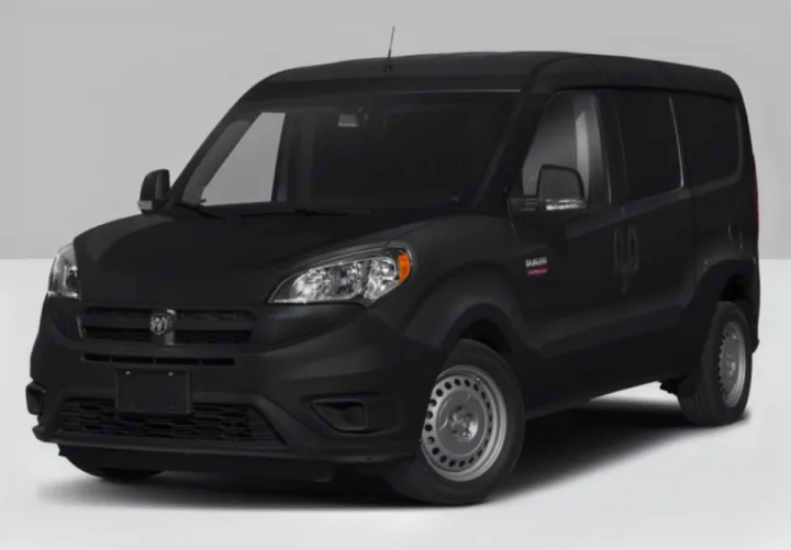 This black Ram ProMaster City cargo van is a versatile rv rental option, great for utility or small camper conversions.. Ram Promaster City 2018